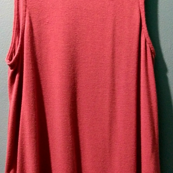 Express Mauve Sleeveless Knit Top Size S - Picture 2 of 6